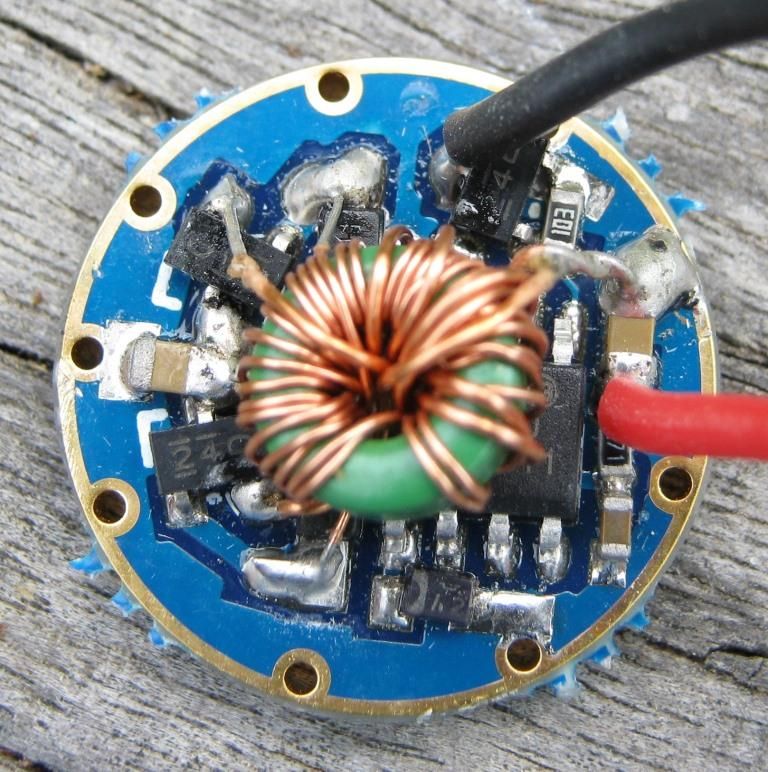 Review Fancy Flashlights Hi Current 17mm 1xAA Two Group Torch Circuit